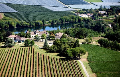 Chateau Soulac Aerial View